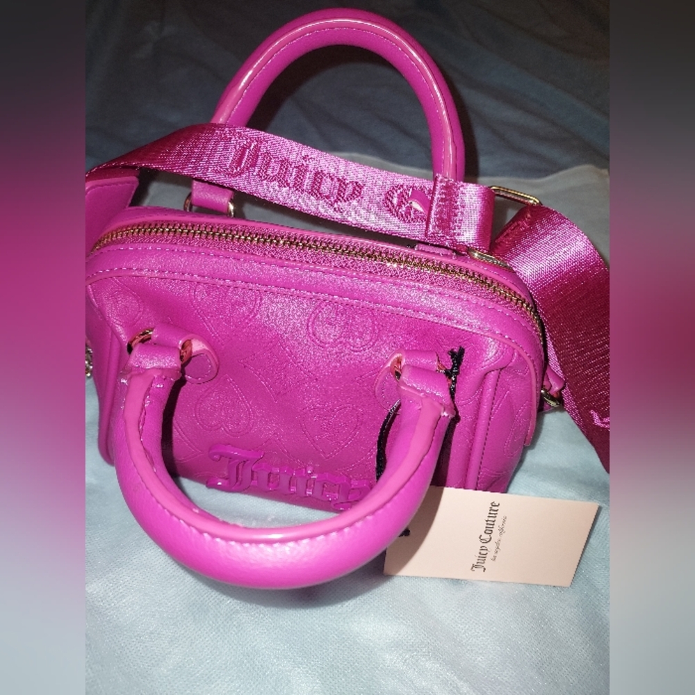 NWT Juicy Couture Vibrant Semi Charmed Satchel